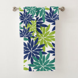 Geometrisk blomsterabstrakt dahliadesign