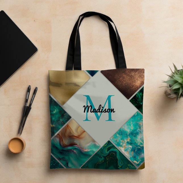 Geometrisk chic giférografi tygkasse (Skapare uppladdad)