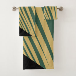 Geometrisk cyan, svart och beige Zebra