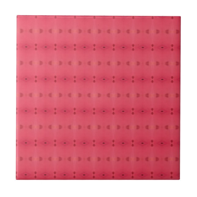 Geometrisk dekoder för rosa av marantän kakelplatta (Framsidan)