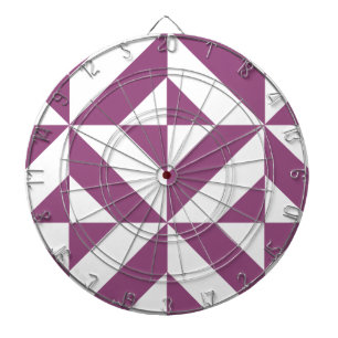 Geometrisk dekokub för varm Lila Piltavla