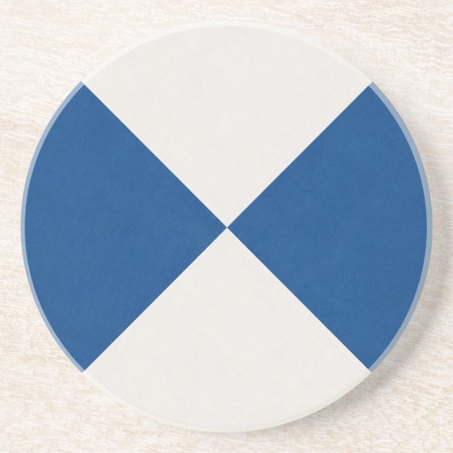 Geometrisk dekorativ kakel underlägg (Framsidan)