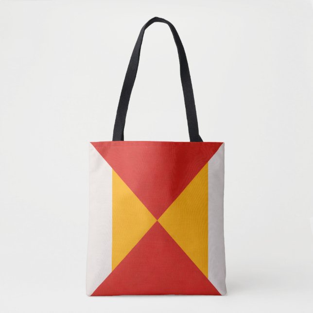 Geometrisk Dekorativ Tygkasse (Framsida)