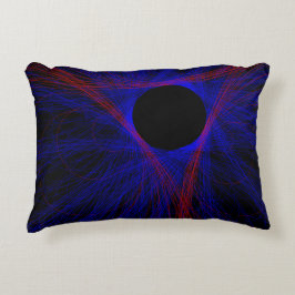 Geometrisk dekorfärg för aktiv triangel prydnadskudde