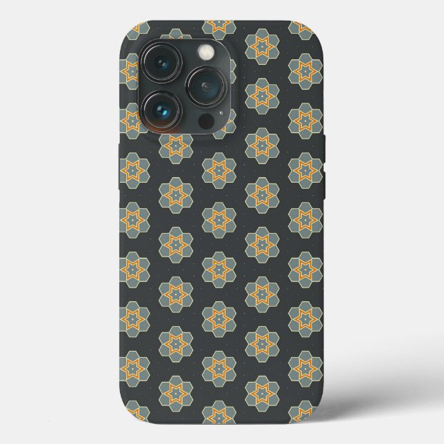 Geometrisk design 015 iphone case (Baksida )
