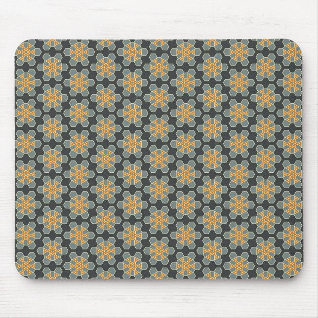 Geometrisk design 016 musmatta (Framsidan)