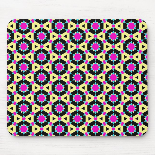 Geometrisk design 020 musmatta (Framsidan)