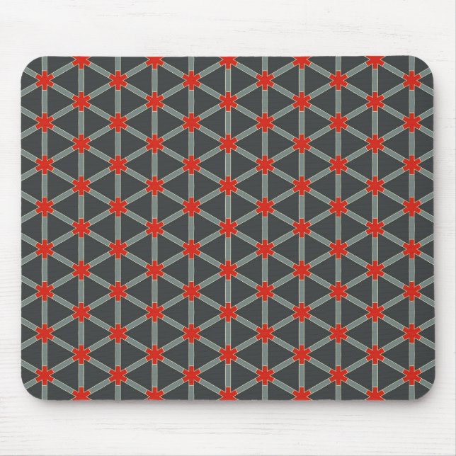 Geometrisk design 09 musmatta (Framsidan)