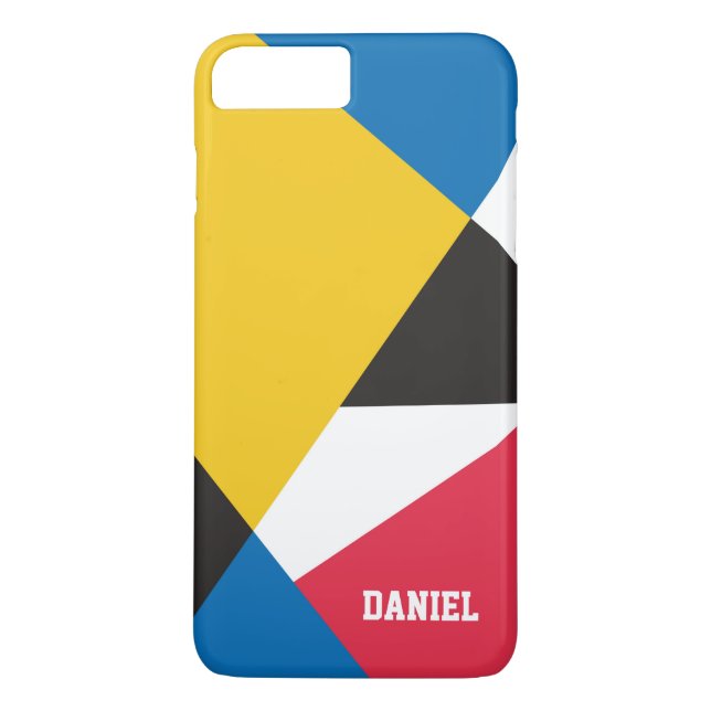 Geometrisk design Case-Mate iPhone skal (Baksida)