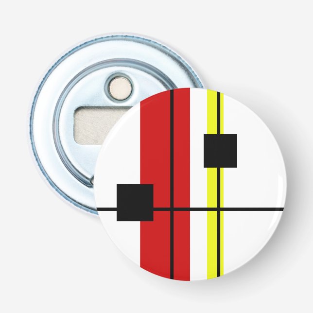 Geometrisk design flasköppnare (Framsidan)