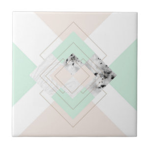 Geometrisk design för modern stil kakelplatta