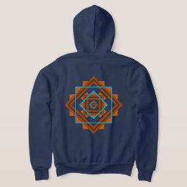 Geometrisk design för sydvästra bergstoppar t shirt