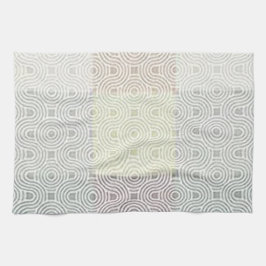 "Geometrisk design i flera Färg"-kökshandduk Kökshandduk