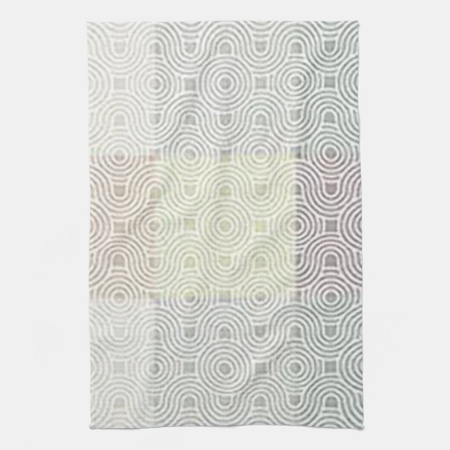 "Geometrisk design i flera Färg"-kökshandduk Kökshandduk (Vertikal)