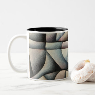 Geometrisk design kaffe mugg