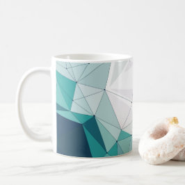 Geometrisk design kaffemugg