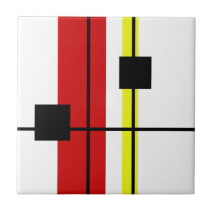 Geometrisk design kakelplatta