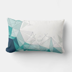Geometrisk design lumbarkudde
