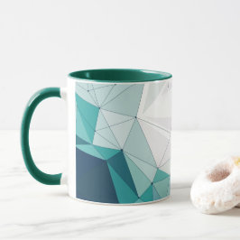 Geometrisk design Mugg