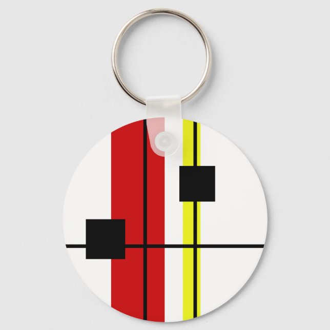 Geometrisk design nyckelring (Framsida)