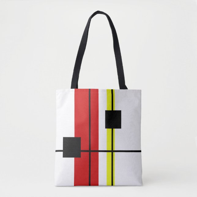 Geometrisk design tygkasse (Framsida)