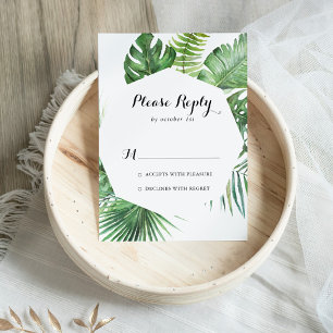 Geometrisk destination Tropical Greenery OSA Kort