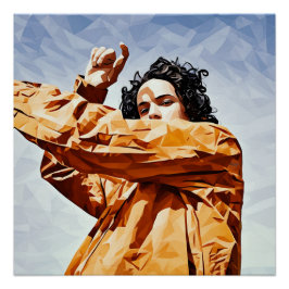 Geometrisk doance perfect poster