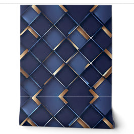 Geometrisk elegant Blue och Guld