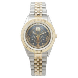 Geometrisk Elegant för Art Deco-Vintage Armbandsur