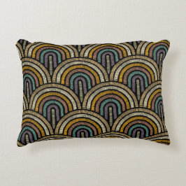 Geometrisk elegant prydnadskudde