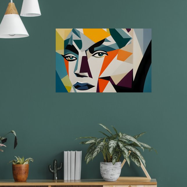 Geometrisk Essens Poster (Vardagsrum 1)