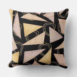 Geometrisk estetisk grafik kudde