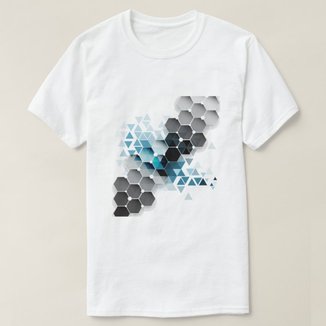 Geometrisk fantasi t shirt (Design framsida)