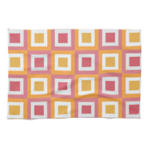 Geometrisk färgfylld kvadrat