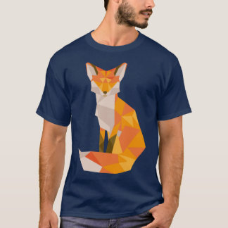 Geometrisk Fo retro T Shirt