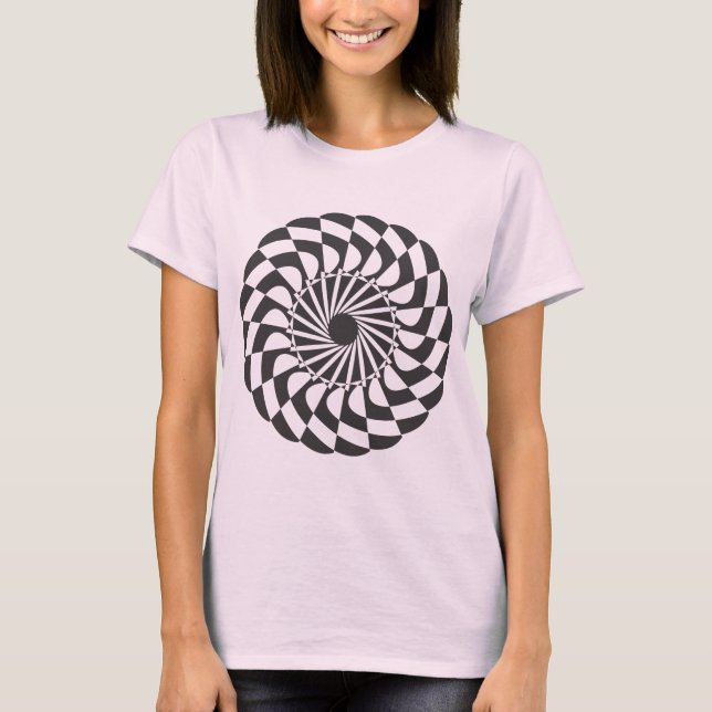 Geometrisk form 01 tee (Framsida)