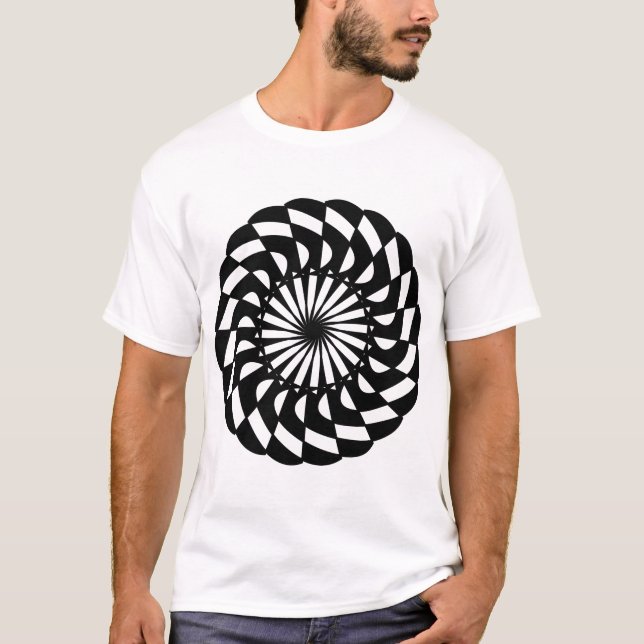 Geometrisk form 06 tee shirt (Framsida)