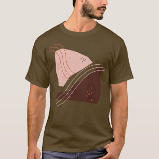 Geometrisk form 2 för abstrakt t shirt