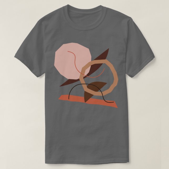 Geometrisk form för abstrakt t shirt (Design framsida)