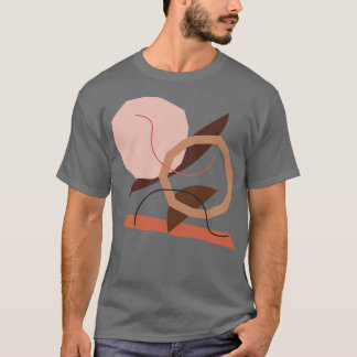 Geometrisk form för abstrakt t shirt