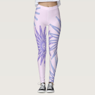 Geometrisk form för kvinnlig bensin leggings