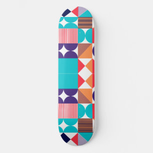 Geometrisk form mini skateboard bräda 18,5 cm