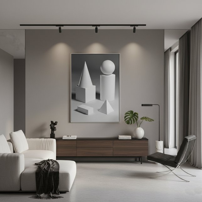 Geometrisk formform poster (Skapare uppladdad)