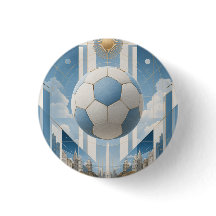 Geometrisk fotbollsstadsbild-Argentina