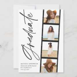 Geometrisk fototypografi terracotta studenten meddelande