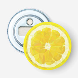 Geometrisk frukt i citronsegmentet flasköppnare