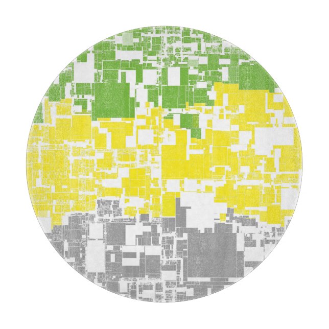 Geometrisk Funky Abstrakt Lithromantisk Stolthetsf (Framsidan)