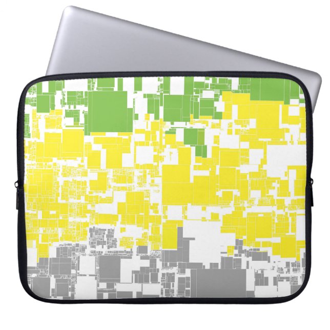 Geometrisk Funky Abstrakt Lithromantisk Stolthetsf Laptop Fodral (Framsidan)