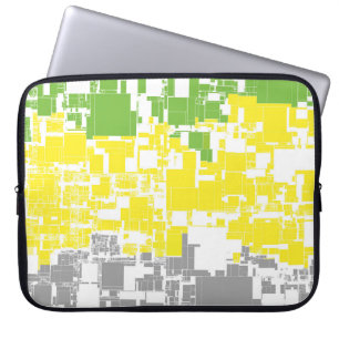 Geometrisk Funky Abstrakt Lithromantisk Stolthetsf Laptop Fodral