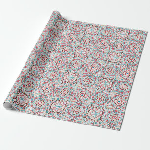 Geometrisk Glittrande Metallisk Lyxig Bröllop Presentpapper